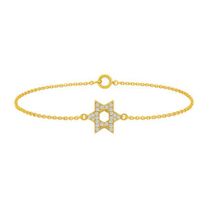 Star of David | Pave Bracelet