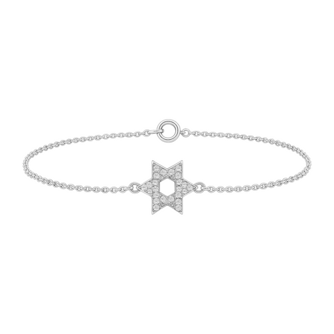 Star of David | Pave Bracelet
