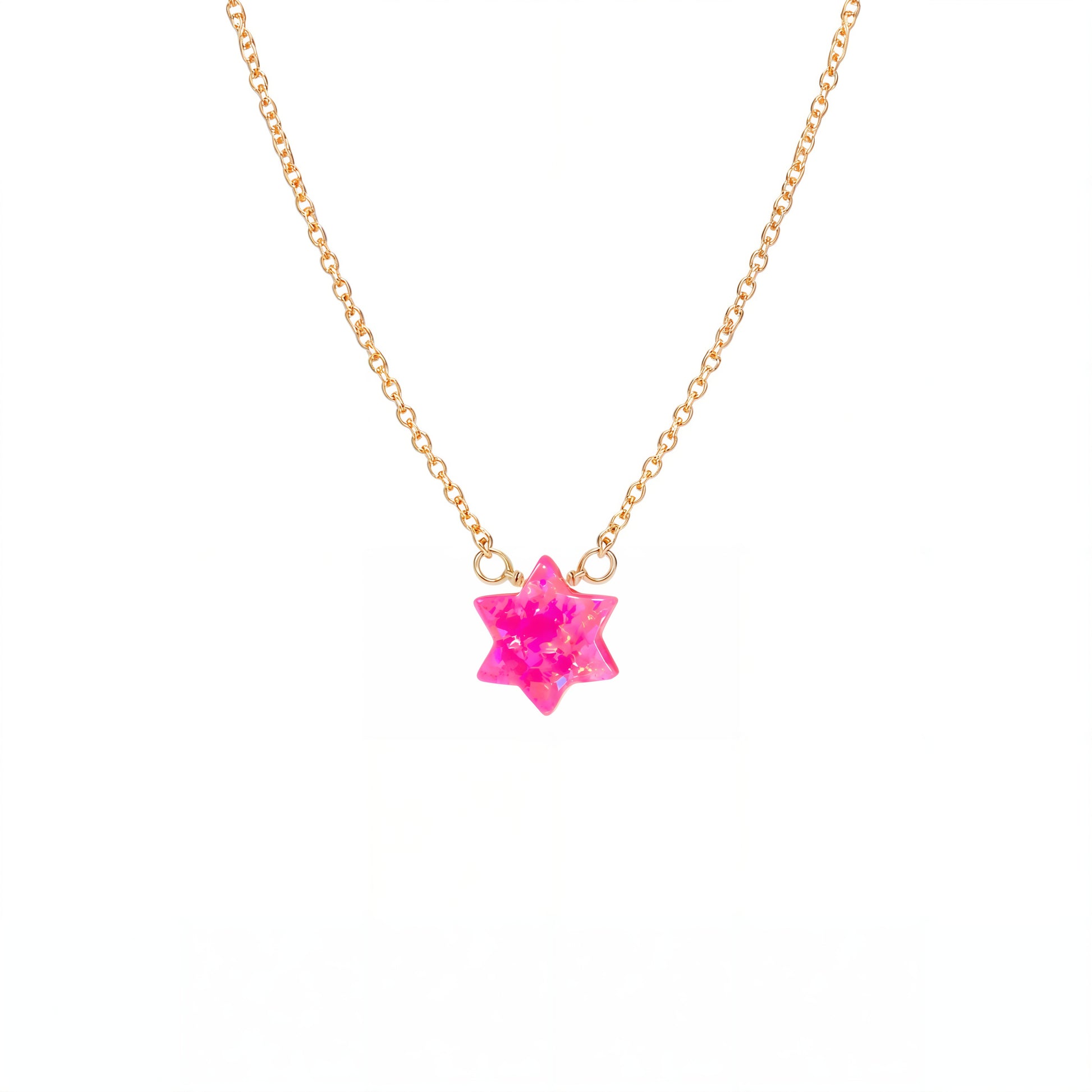 Star of David | Opal Elite Chain Necklace