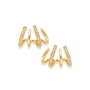 Tasha | Pave Stud Earrings