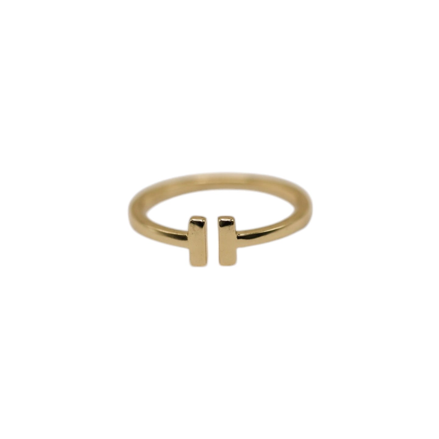 T RING | Water-Resistant Adjustable Gold Plated Ring