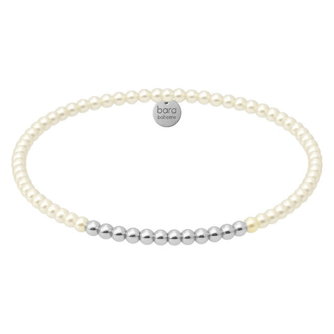 Teresa | Gold Filled Beaded Bracelet with Pearls
