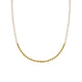 Teresa Gold Filled Beaded Necklace with Pearls