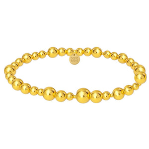 Tiff Gold Filled Beaded Bracelet