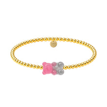 Ombre Gummy Bear | Gold Filled Beaded Bracelet