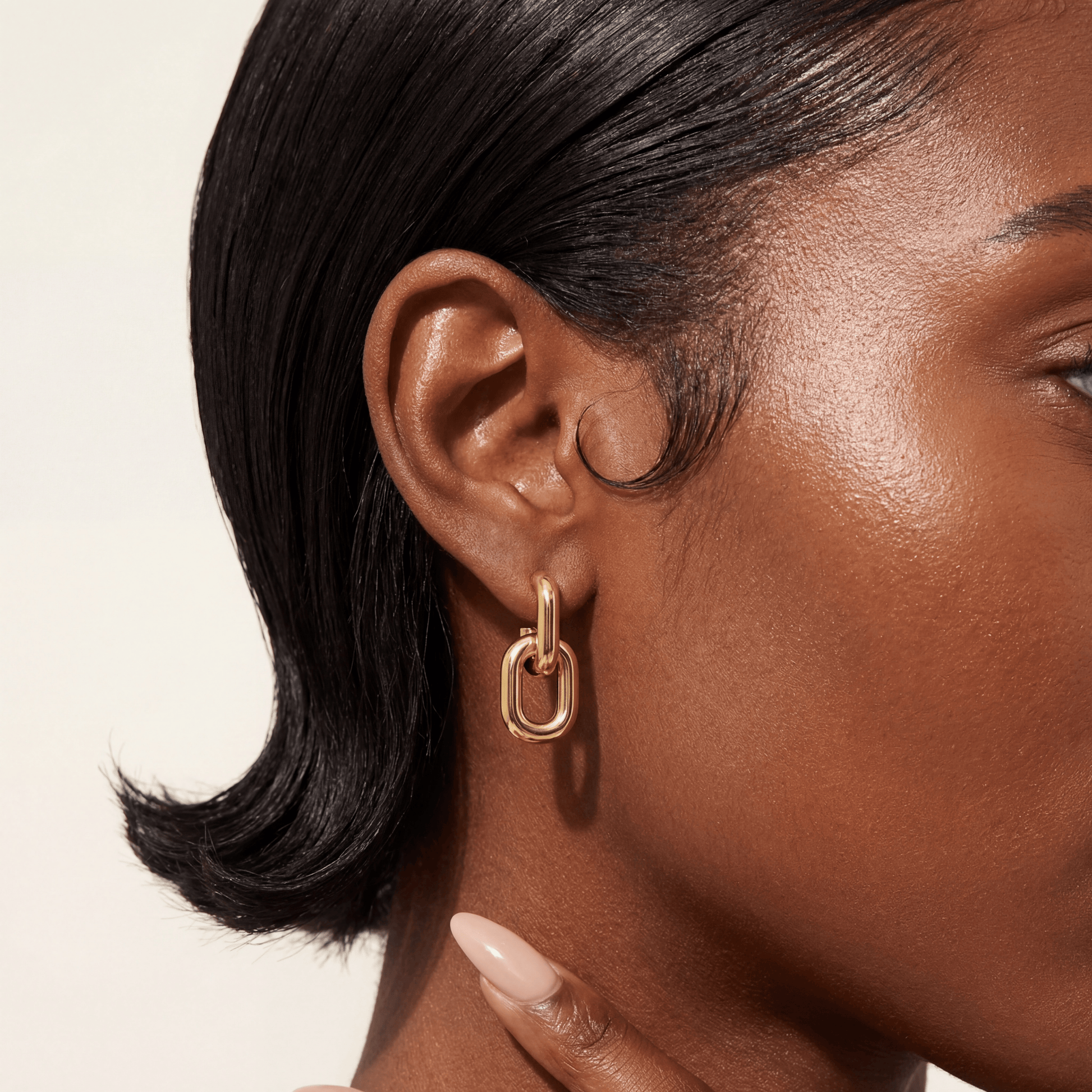Lorelei | Double Link Earrings