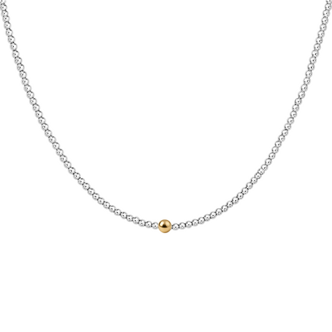 Vanessa | Gold Filled Beaded Necklace