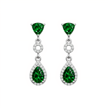 Verity | Pave Crystal Earrings