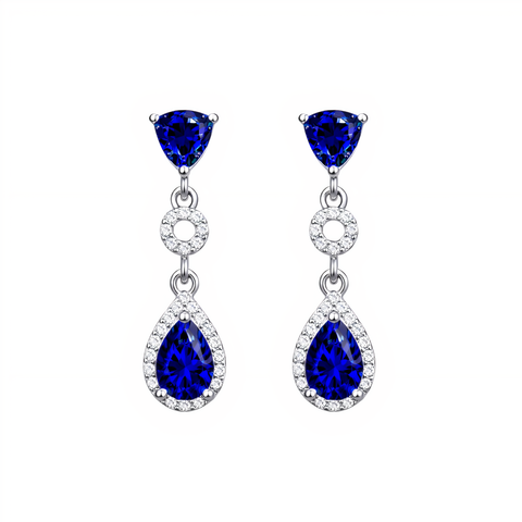 Verity | Pave Crystal Earrings