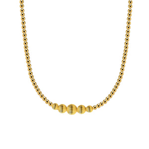 Victoria Gold Filled Beaded Necklace