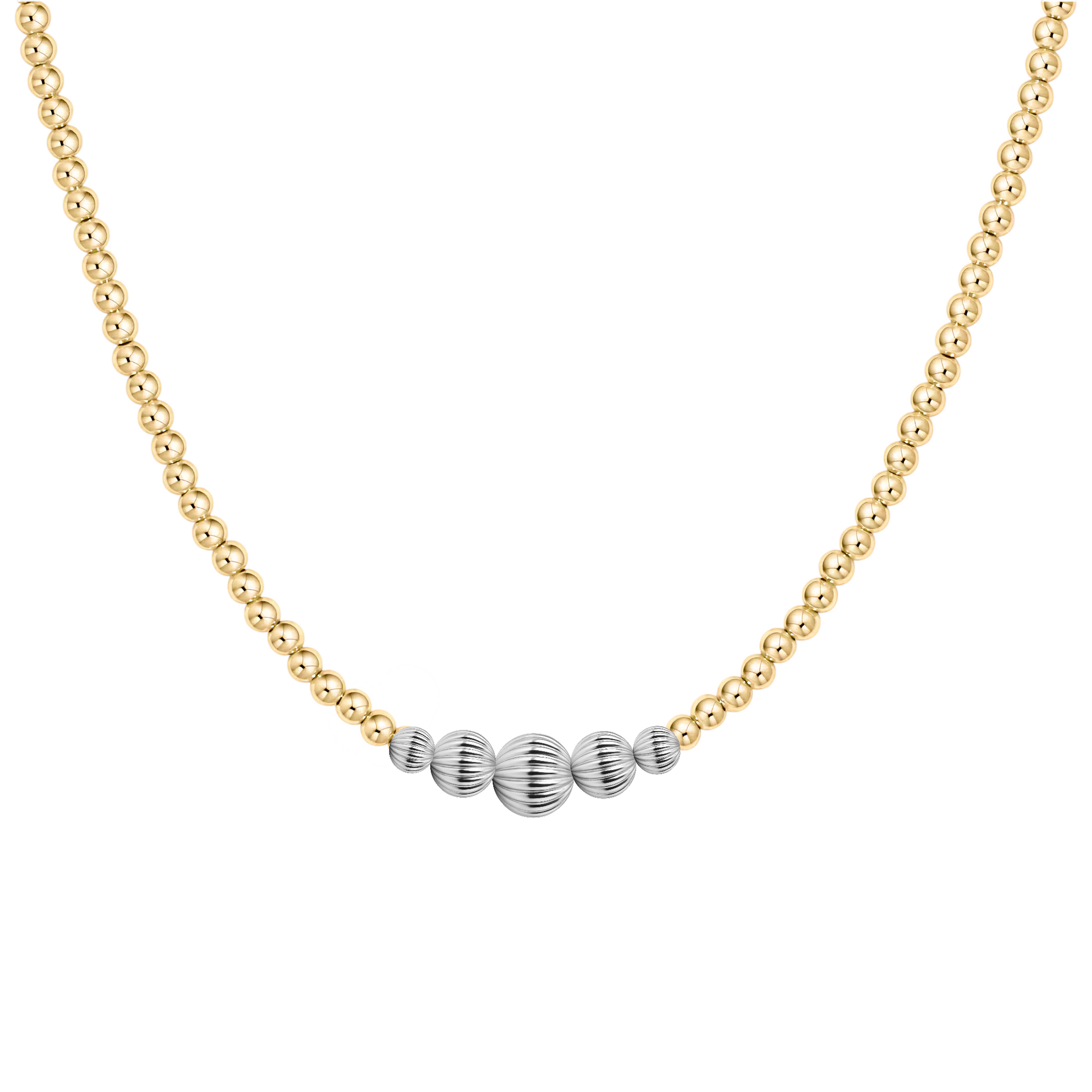 Victoria | Gold Filled Beaded Necklace