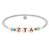 Zeta Tau Alpha Beaded Sorority Bracelet