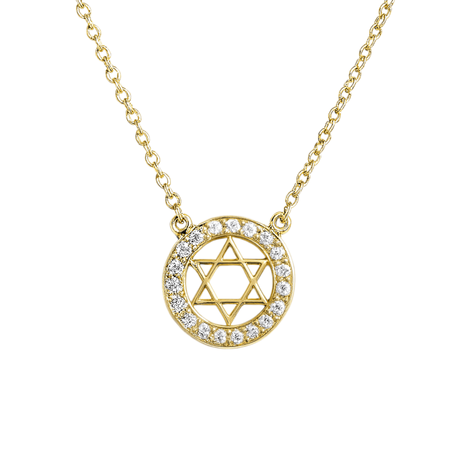 Abigail | Star of David Pave Necklace - Bara Boheme