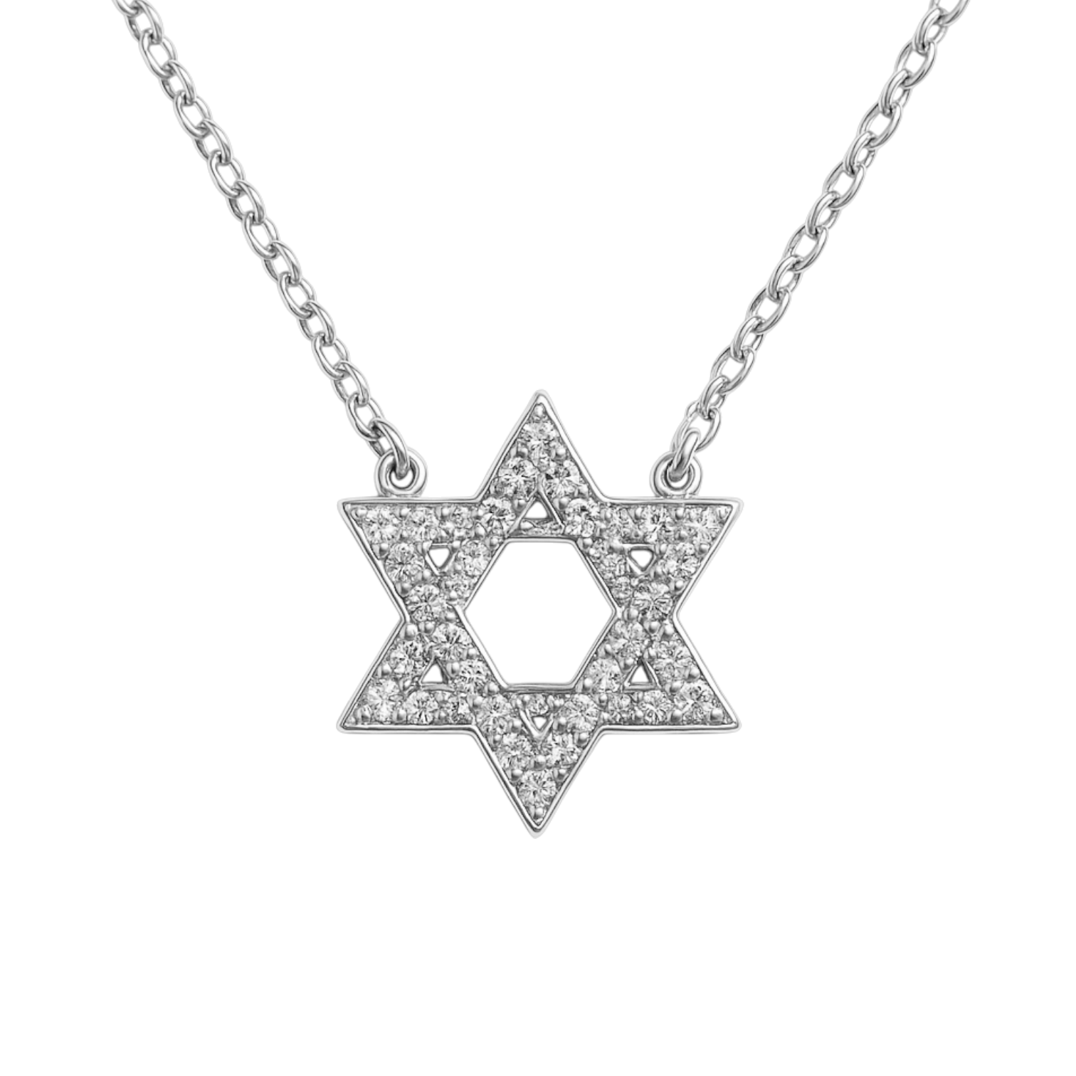 Adi | Star of David Pave Necklace