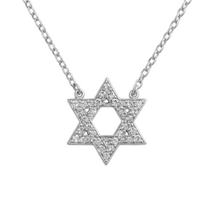Adi | Star of David Pave Necklace