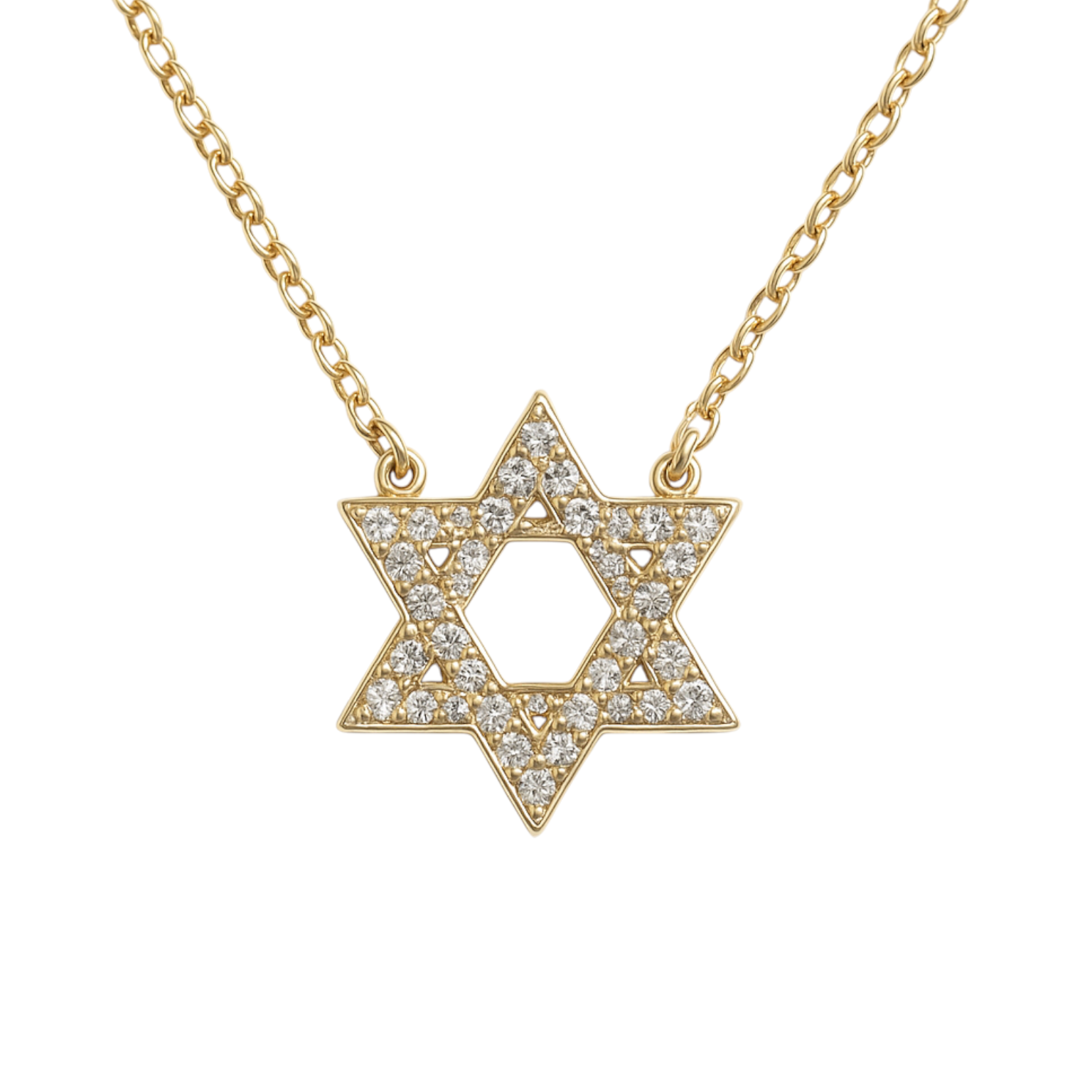 Adi | Star of David Pave Necklace