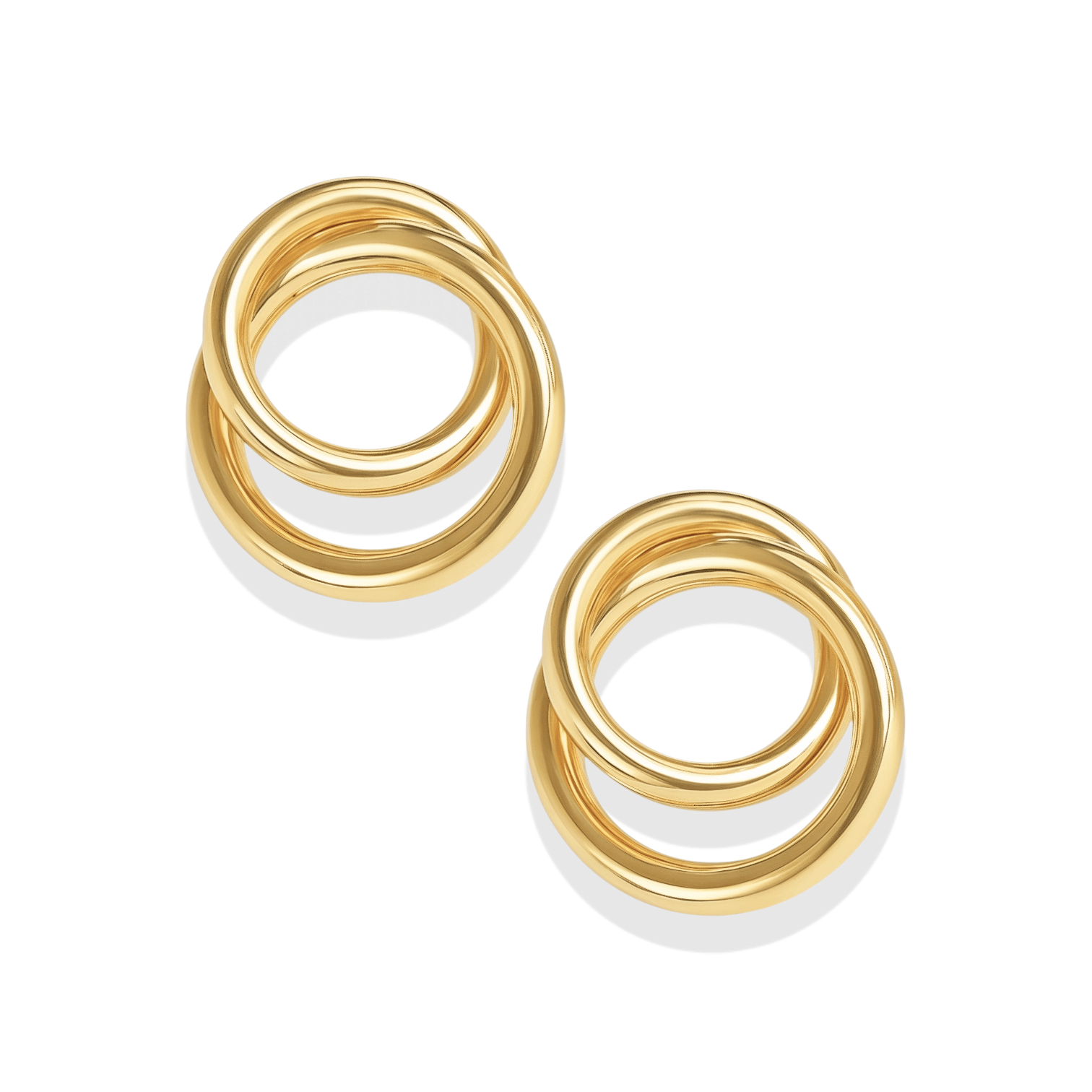 Adriana | Gold Knot Earrings - Bara Boheme