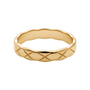 Aiden | Gold Plated Bamboo Ring - Bara Boheme