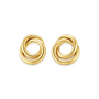 Alana | Gold Knot Earrings - Bara Boheme