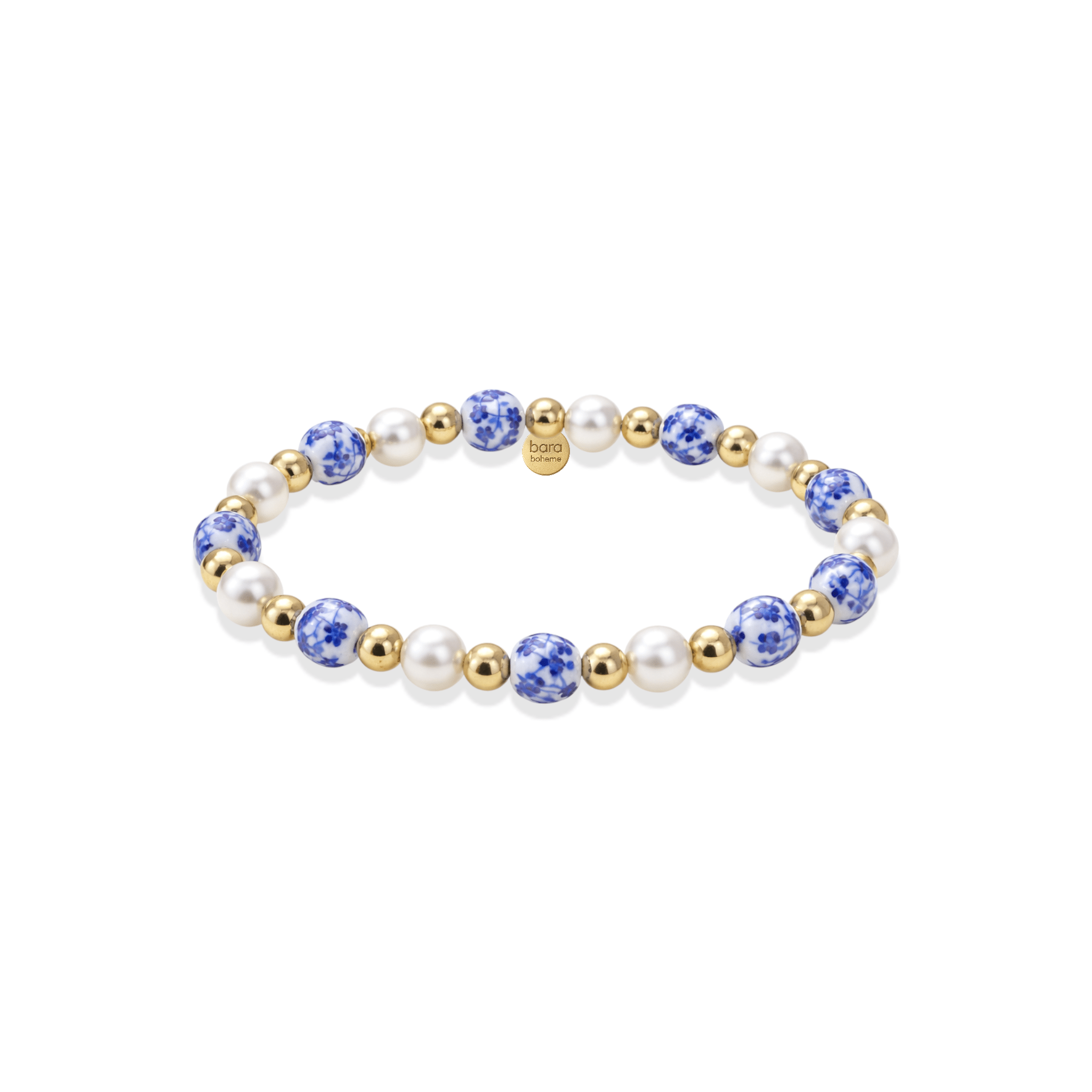 Amalfi Bella – Porcelain Beaded Bracelet - Bara Boheme