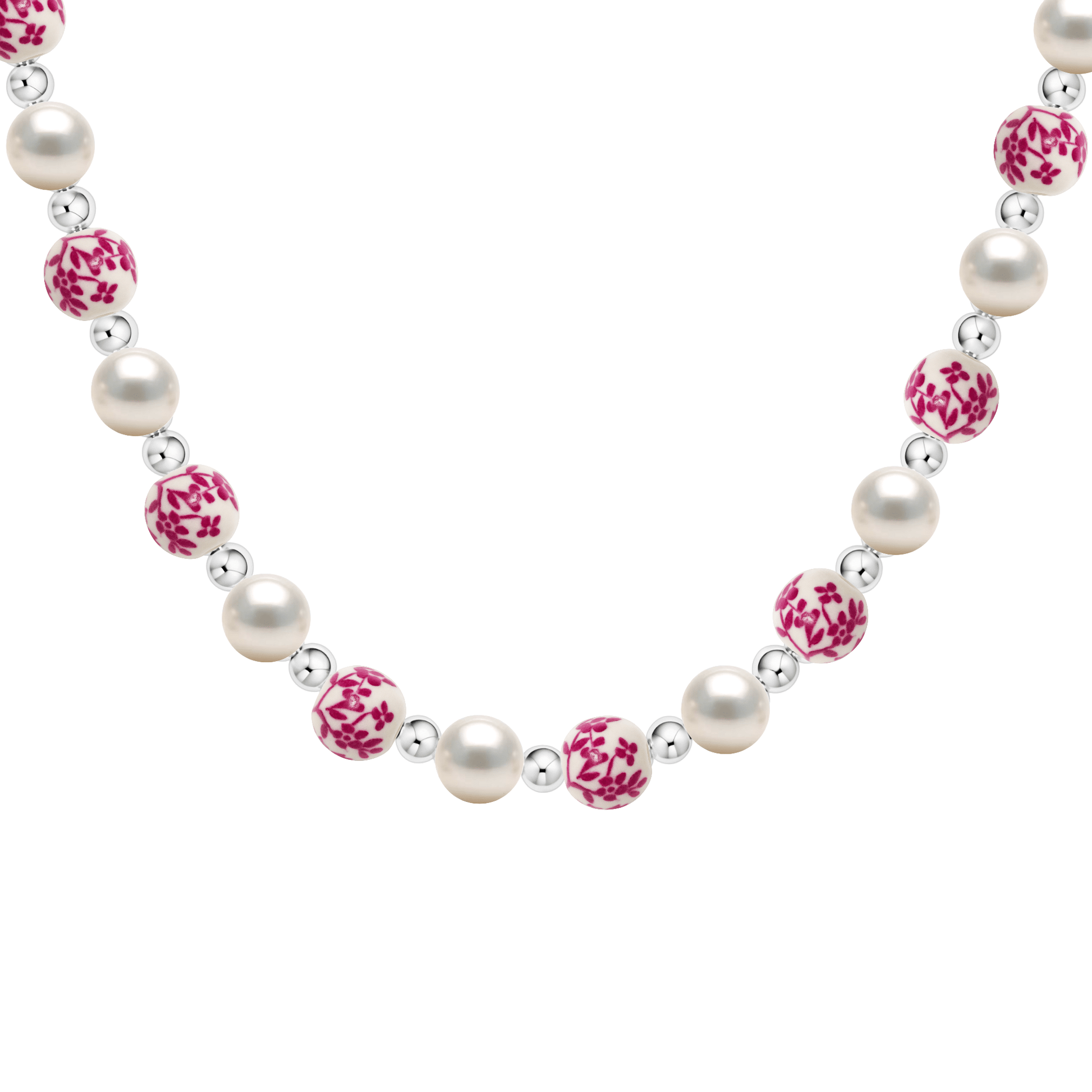 Amalfi Bella – Porcelain Beaded Necklace - Bara Boheme
