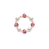 Amalfi Bella – Porcelain Beaded Ring - Bara Boheme