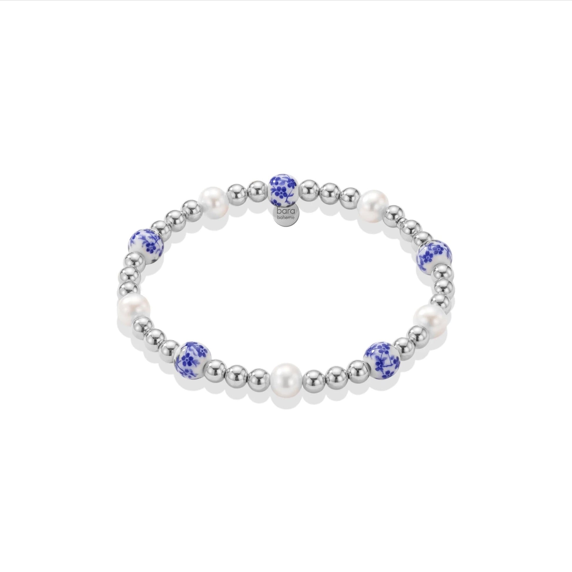 Amalfi Bloom – Porcelain Beaded Bracelet - Bara Boheme