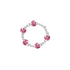Amalfi Blossom – Porcelain Beaded Ring - Bara Boheme