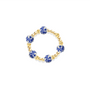 Amalfi Blossom – Porcelain Beaded Ring - Bara Boheme