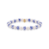 Amalfi Celeste – Porcelain Beaded Bracelet - Bara Boheme