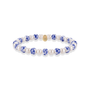 Amalfi Celeste – Porcelain Beaded Bracelet - Bara Boheme