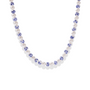 Amalfi Dahlia – Porcelain Beaded Necklace - Bara Boheme