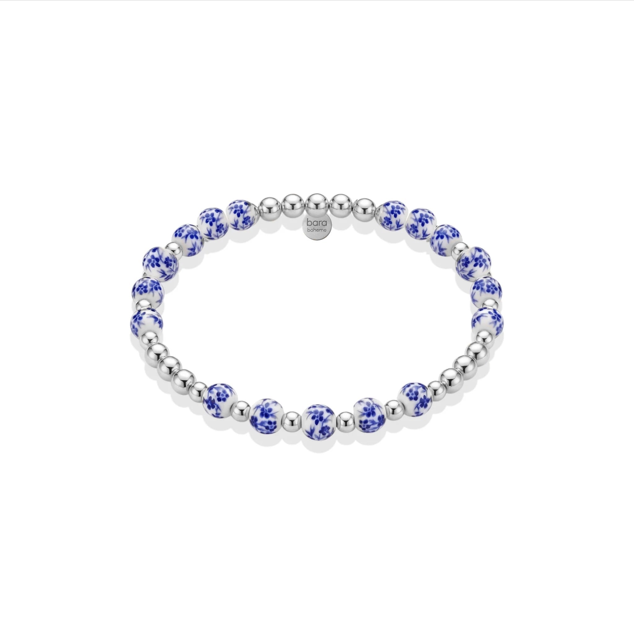 Amalfi Freesia – Porcelain Beaded Bracelet - Bara Boheme
