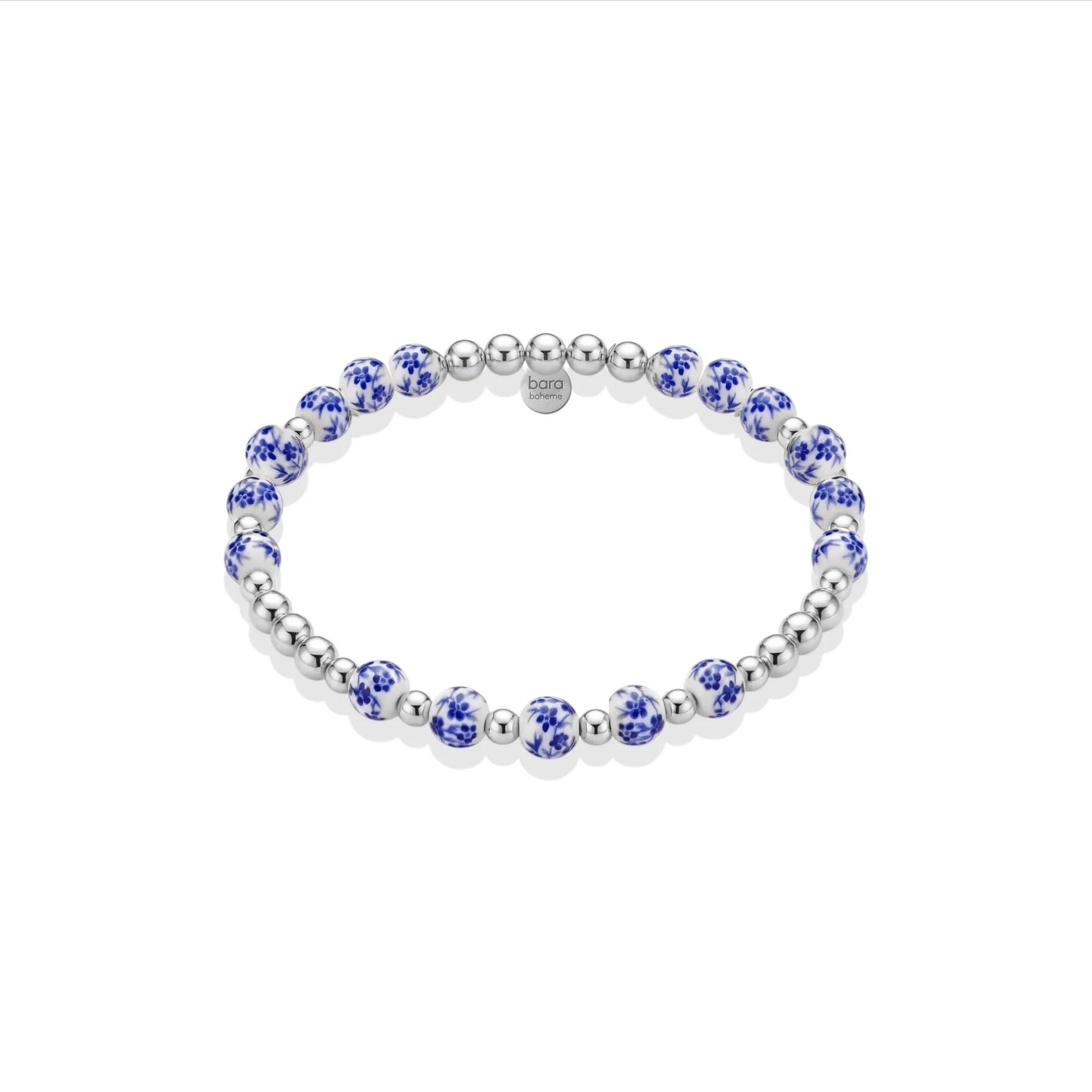 Amalfi Freesia – Porcelain Beaded Bracelet - Bara Boheme