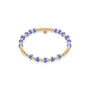 Amalfi Freesia – Porcelain Beaded Bracelet - Bara Boheme