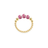 Amalfi Magnolia – Porcelain Beaded Ring - Bara Boheme