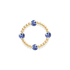Amalfi Oleander – Porcelain Beaded Ring - Bara Boheme