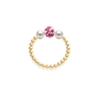 Amalfi Single – Porcelain Beaded Ring - Bara Boheme
