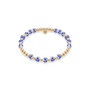 Amalfi Freesia – Porcelain Beaded Bracelet