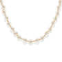 Amelia | Gold Filled Beaded Choker with Pearls - Bara Boheme