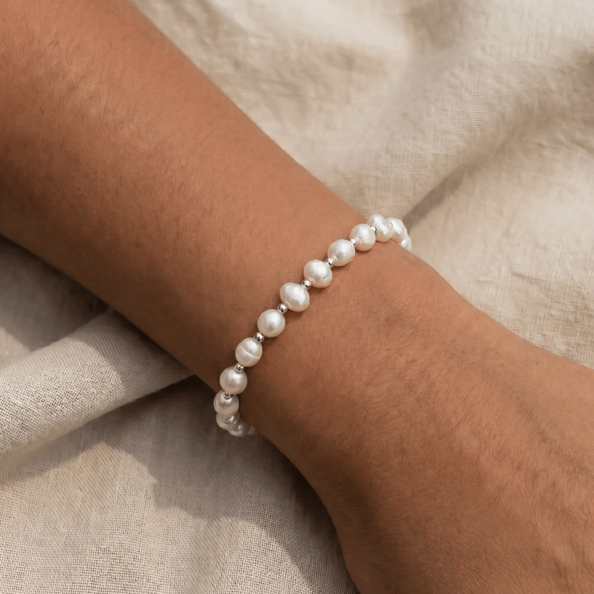 Amelia Pearl Beaded Bracelet - Bara Boheme