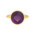 Amethyst | Bezel Ring - Bara Boheme