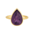 Amethyst | Bezel Ring - Bara Boheme