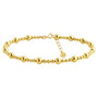 Angelina | Gold Filled Beaded Anklet - Bara Boheme