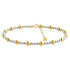 Angelina | Gold Filled Beaded Anklet - Bara Boheme