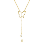 Annabel | Gold Plated Butterfly Necklace - Bara Boheme