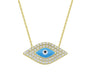 Aphrodite | Pave Evil Eye Necklace