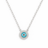 Apollo | Pave Evil Eye Necklace - Bara Boheme