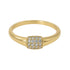 Ari | Pave Gold Plated Ring - Bara Boheme