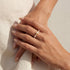 Aria Pearl Beaded Stretchy Ring - Bara Boheme